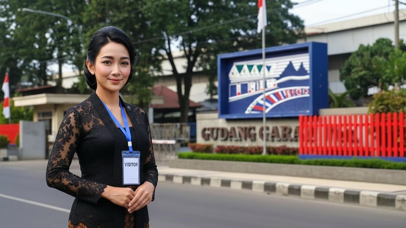 Gudang Garam Factory in Kediri East Java