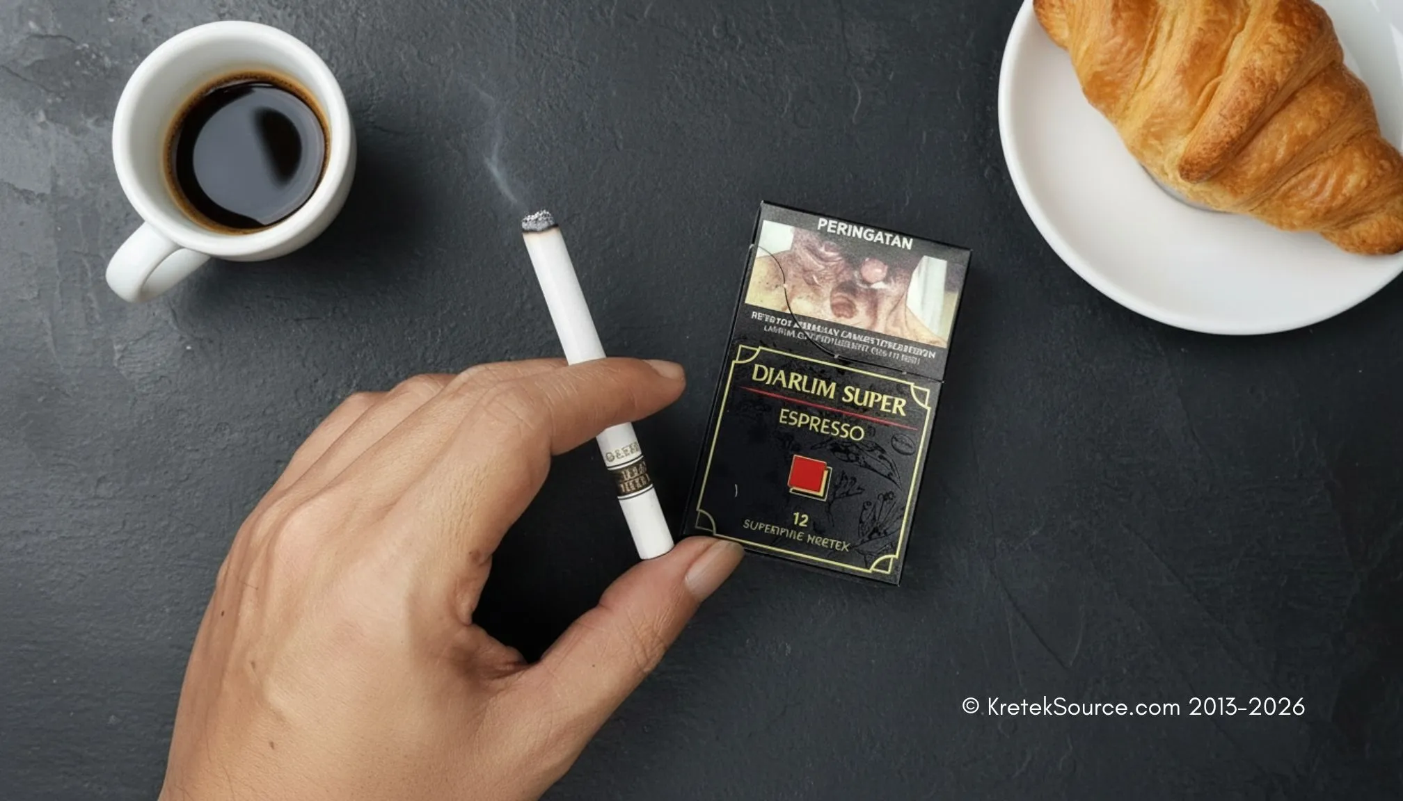 Djarum Super Espresso packaging and side opening mechanism
