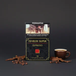 Djarum Super Espresso packaging and side opening mechanism